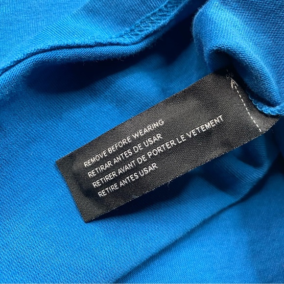 COACH T-Shirt Men's Size XS Blue Designer Video Signature Graphic Tee Shirt I42 - Picture 10 of 15